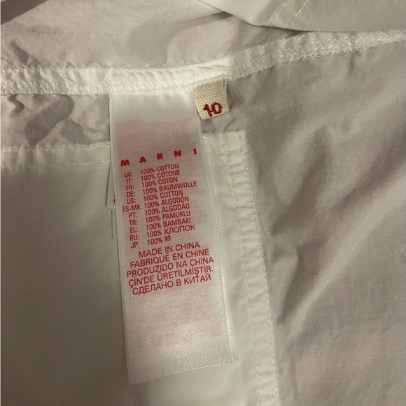 Marni Logo Button Up Shirt - Picture 4 of 4